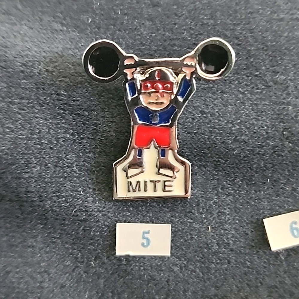 Mite hockey pin